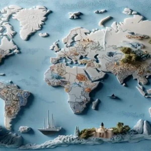 A map of the world, highlighting the best countries for Stem Cell Therapy