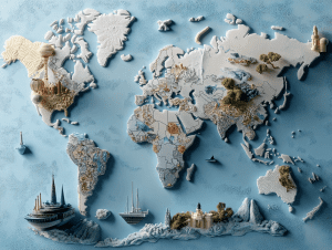 A map of the world, highlighting the best countries for Stem Cell Therapy