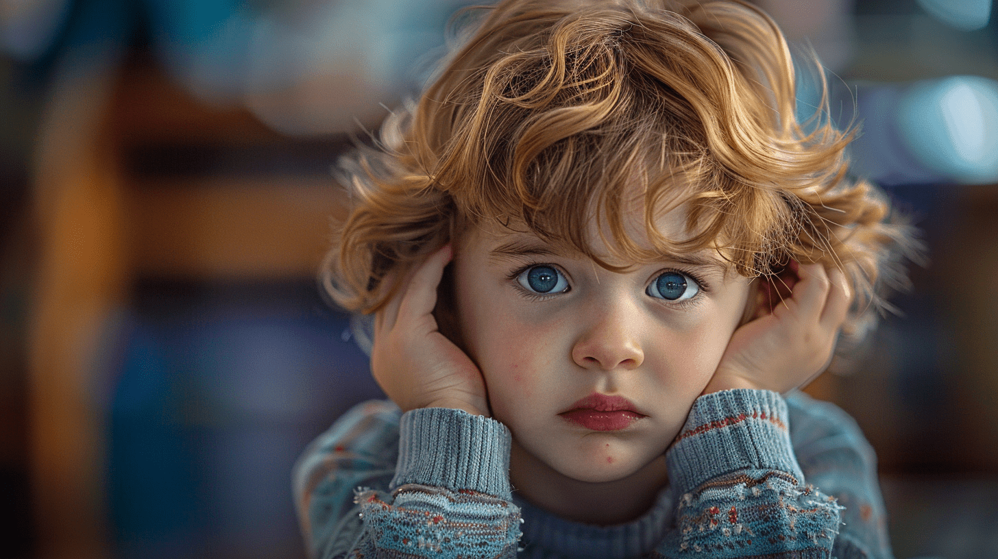 A young child suffering from autism, in need of Stem Cell Therapy for treatment