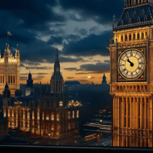 Big Ben in London, representing the UK in an article about stem cell therapy costs and regulations