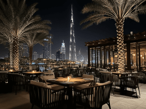 Burj Khalifa in Dubai, representing the city's advanced healthcare and stem cell therapy innovations