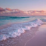 Pink Sands Beach in The Bahamas, a world-famous landmark where medical tourists travel for Stem Cell Therapy.
