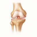 An image of a knee Joint with Osteoarthritis that could benefit from Stem Cell Therapy