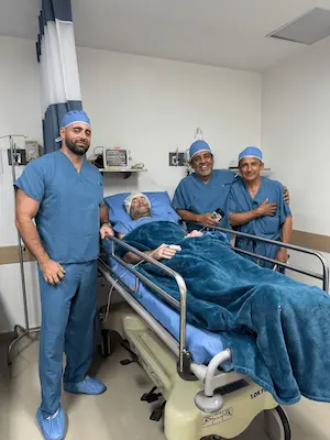 Kyron Doctors with Patient