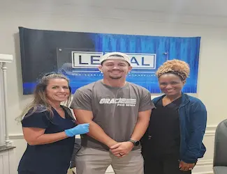 LeHeal Doctors with Patient